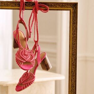 Sezane Pink Sandals- New